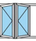 Ventana plegable